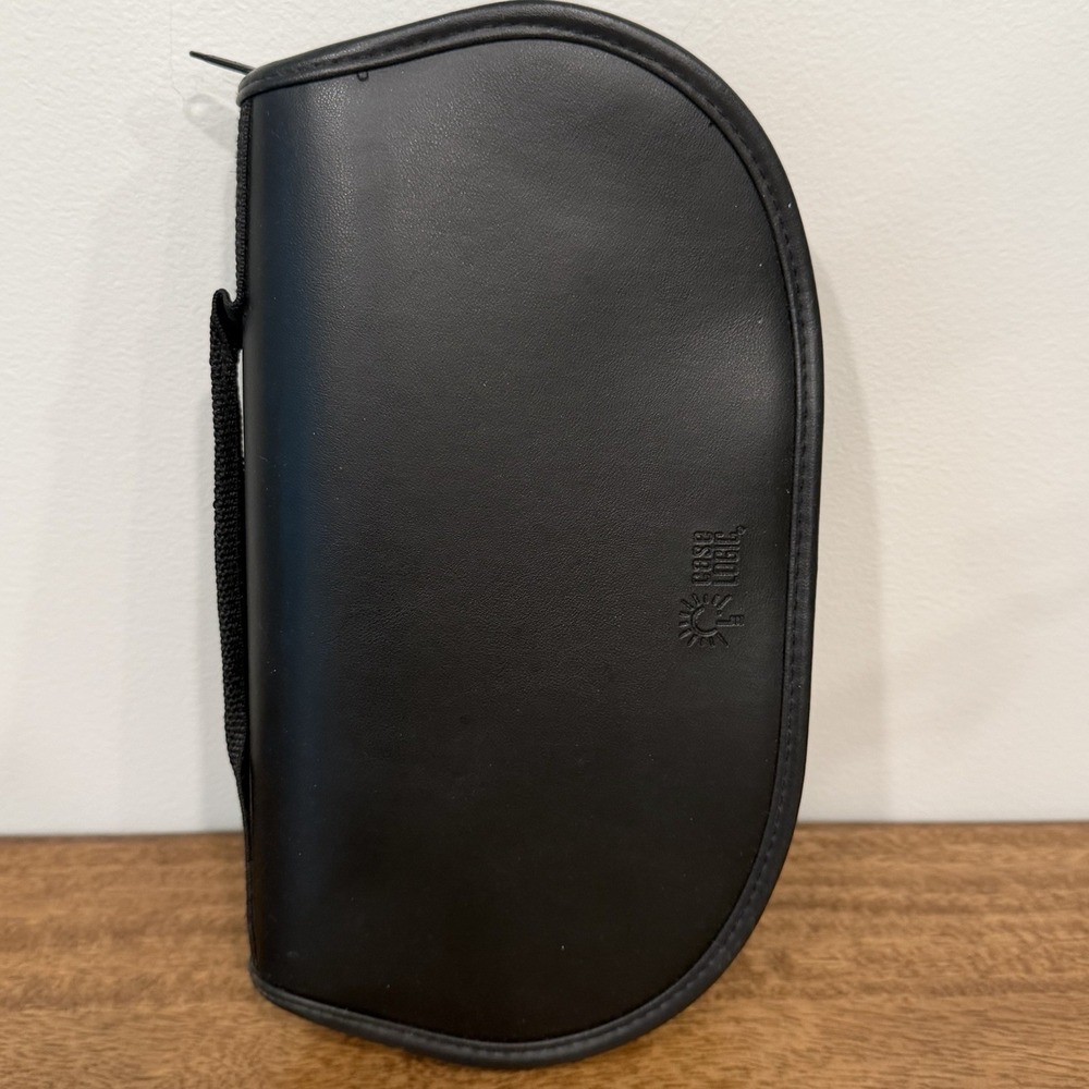 Vintage CD Holder Case Logic Zippered Carrying Case for CD/DVD's Holds 48 Y2K